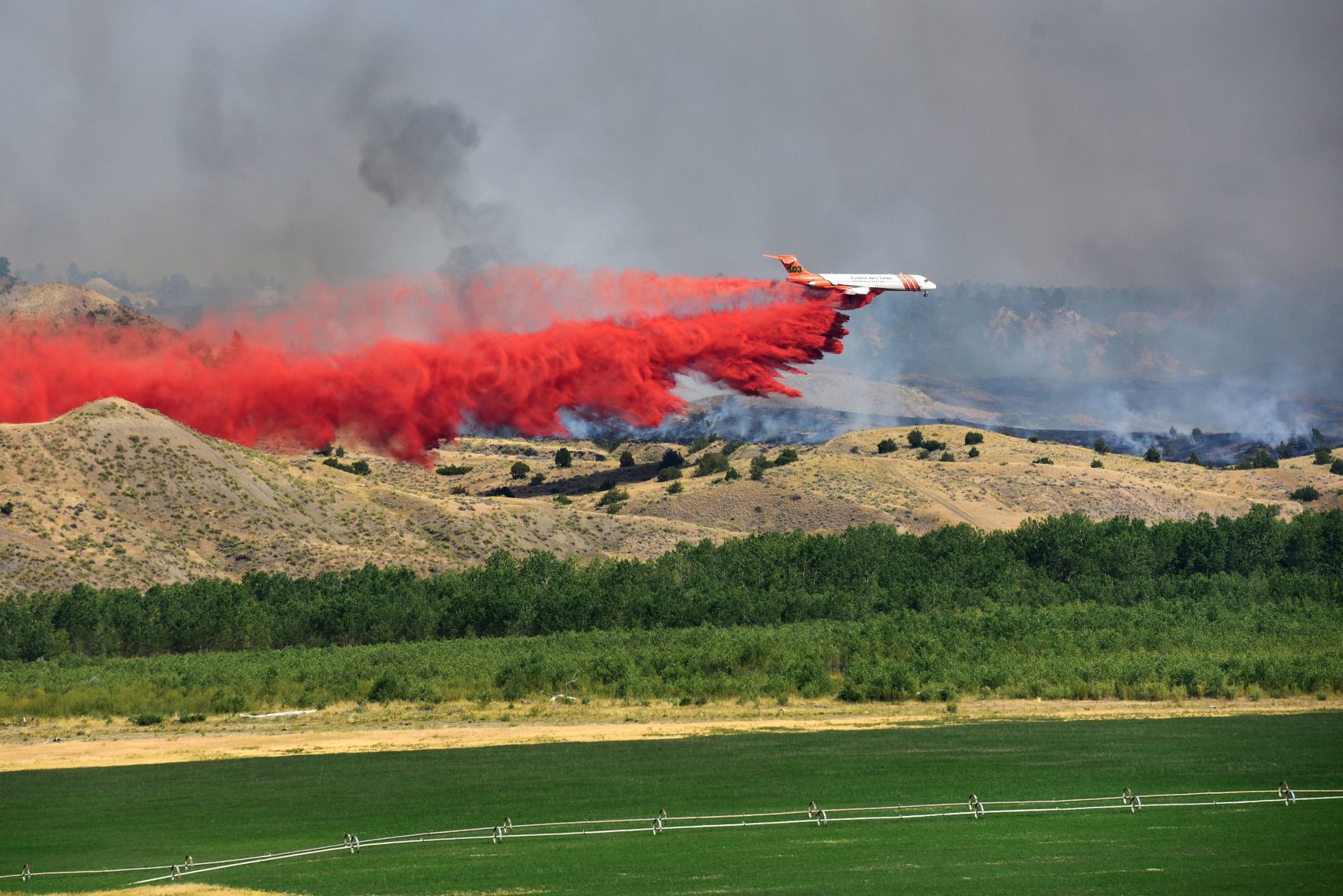 Lodgepole Complex fire